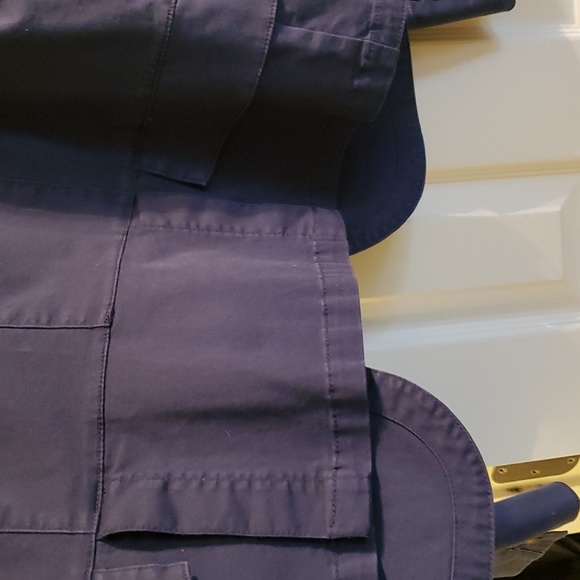 Navy blue military style jacket - Picture 3 of 3